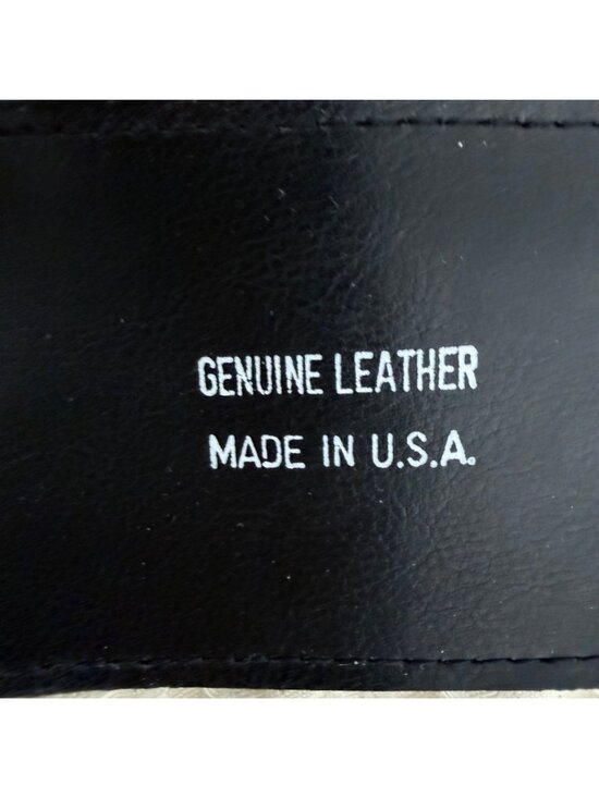 Black Suede Belt With Gold-Tone Buckle - Wide Waist Belt For Women main image 4
